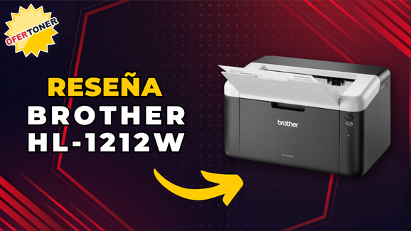 Impresora Brother HL1212W: Una solución eficiente y compacta para tus necesidades de impresión