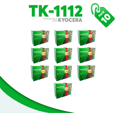 Caja 10 Pza Tóner TK-1112 Compatible con Kyocera