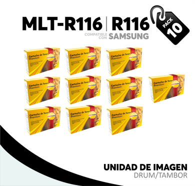 Caja 10 Pza Unidad de Imagen R116 Compatible con Samsung MLT-R116