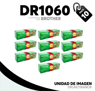 Caja 10 Pza Unidad de Imagen DR1060 Compatible con Brother