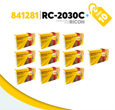 Caja 10 Pza Tóner RC-2030C Compatible con Ricoh 841281