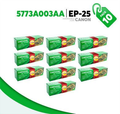 Caja 10 Pza Tóner EP-25 Compatible con Canon 5773A003AA