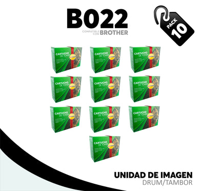 Caja 10 Pza Unidad de Imagen B022 Compatible con Brother