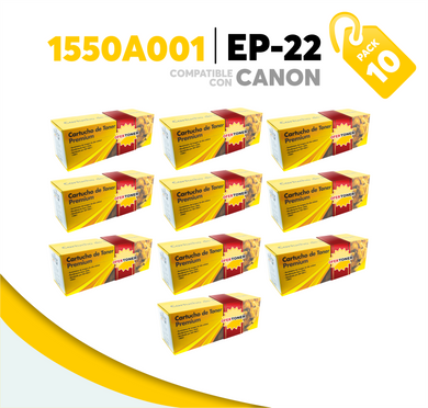 Caja 10 Pza Tóner EP-22 Compatible con Canon 1550A001AA