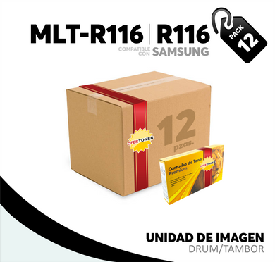 Caja 12 Pza Unidad de Imagen R116 Compatible con Samsung MLT-R116