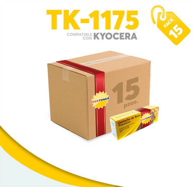 Caja 15 Pza Tóner TK-1175 Compatible con Kyocera