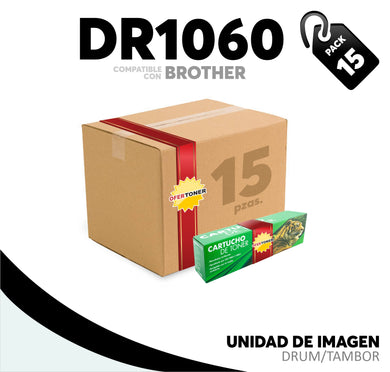 Caja 15 Pza Unidad de Imagen DR1060 Compatible con Brother