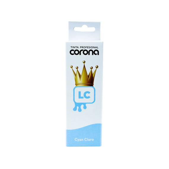 Tinta Corona Compatible Con Epson 673 Cian Claro 70ml