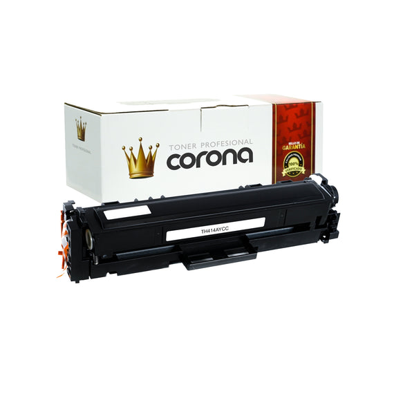 Tóner Corona W2022A / 414A AMARILLO CON CHIP Compatible Con HP