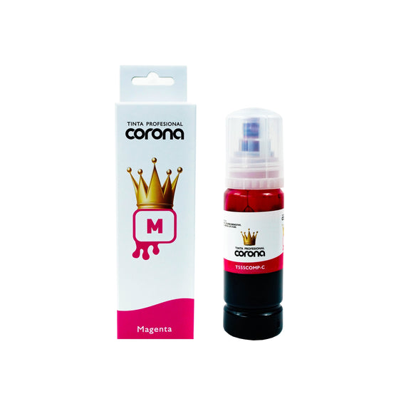 Tinta Corona Compatible Con Epson 555 Magenta 70ml