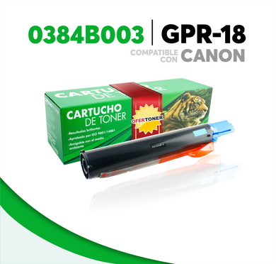 Tóner GPR-18 Compatible con Canon 0384B003