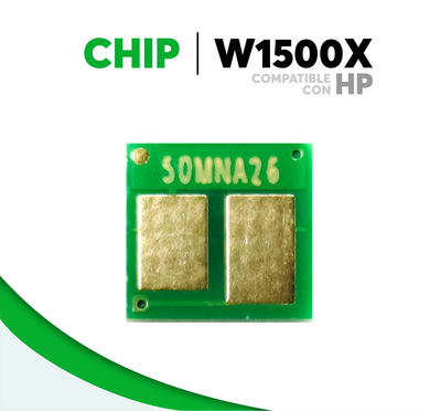 Chip para Tóner 150X Compatible con HP W1500X