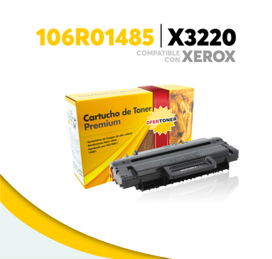 Tóner X3220 Compatible con Xerox 106R01485