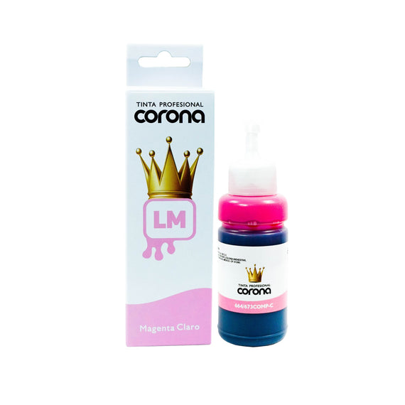 Tinta Corona Compatible Con Epson 673 Magenta Claro 70ml