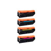 Pack Toner Color 230X W2300X / W2301X / W2302X / W2303X SIN CHIP Corona Compatible con HP