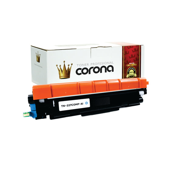 Tóner Corona TN227C CIAN Compatible Con BROTHER