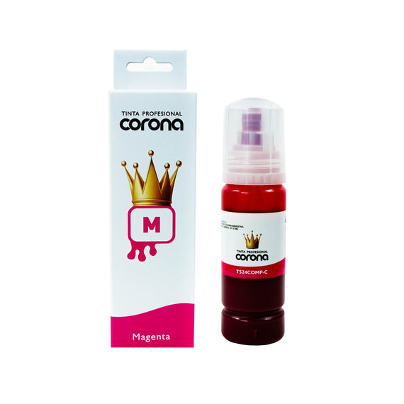 Tinta Corona Compatible Con Epson 524 Magenta 70ml