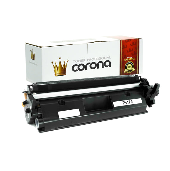 Tóner Corona TONER CF217A / 17A NEGRO CON CHIP Compatible Con HP
