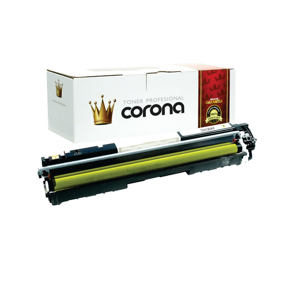 Tóner Corona CE312A / 126A - CF352A / 130A AMARILLO CON CHIP Compatible Con HP/CANON