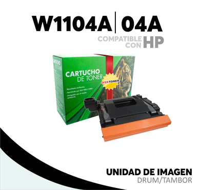 Unidad de Imagen 104A Compatible con HP W1104A
