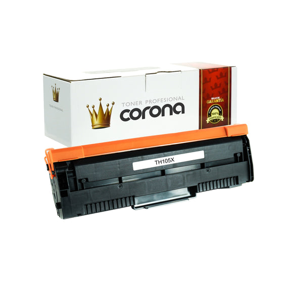 Tóner Corona W1105X / 105X NEGRO Compatible Con HP