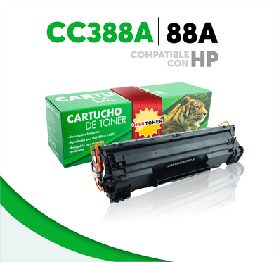 Tóner 88A Compatible con HP CC388A