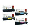 Pack Toner Color 202A CF500A / CF501A / CF502A / CF503A Corona Compatible con HP