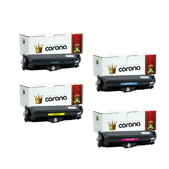 Pack Toner Color 410X CF410X / CF411X / CF412X / CF413X Corona Compatible con HP