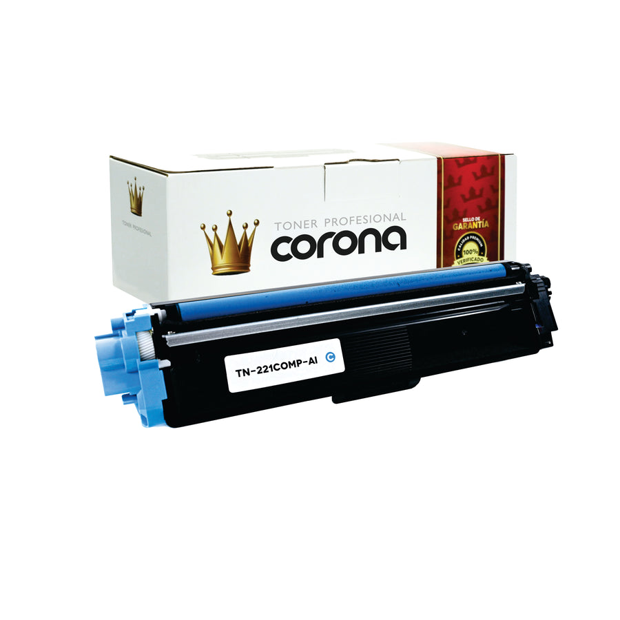 Tóner Corona TN221C CON CHIP Compatible Con BROTHER