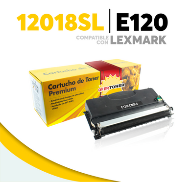 Tóner E120 Compatible con Lexmark 12018SL