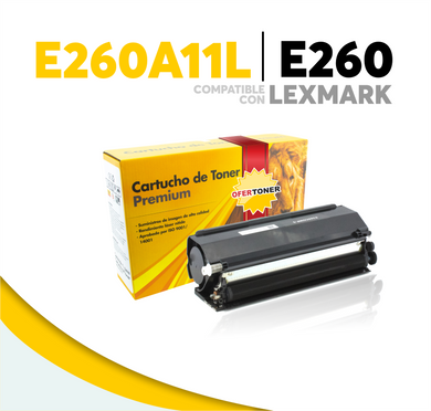 Tóner E260 Compatible con Lexmark E260A11L
