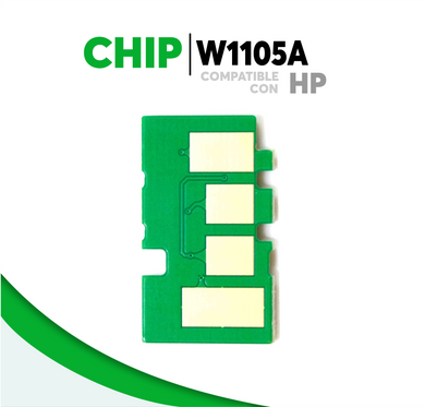 Chip para Tóner 105A Compatible con HP W1105A