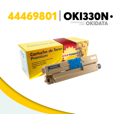 Tóner OKI330N Compatible con Okidata 44469801