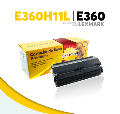Tóner E360 Compatible con Lexmark E360H11L
