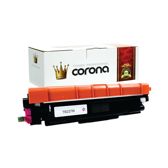 Tóner Corona TN227M MAGENTA Compatible Con BROTHER
