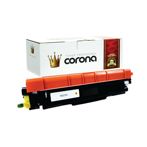 Tóner Corona TN227Y AMARILLO Compatible Con BROTHER