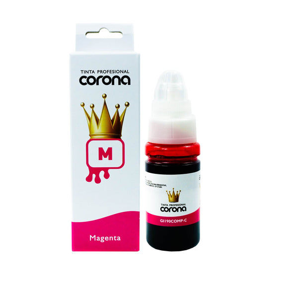 Tinta Corona Compatible Con Canon GI10 Magenta 70ml