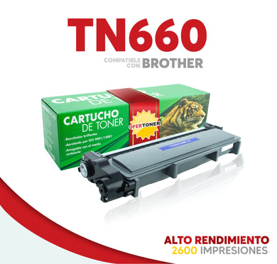 Tóner TN660 Compatible con Brother