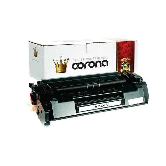 Tóner Corona W1510A / 151A NEGRO CON CHIP Compatible Con HP