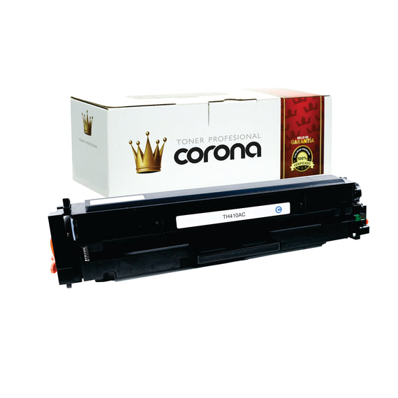 Tóner Corona CF411A / 410A CIAN CON CHIP Compatible Con HP