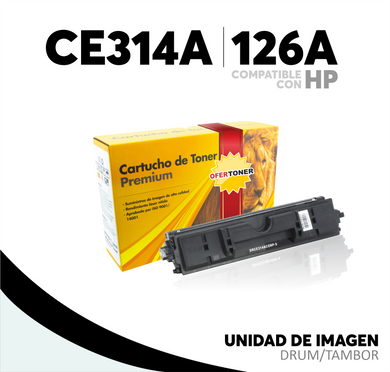 Unidad de Imagen 126A Compatible con HP CE314A