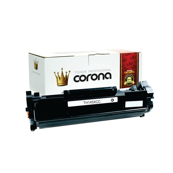 Tóner Corona W1450X / 145X NEGRO CON CHIP Compatible con HP
