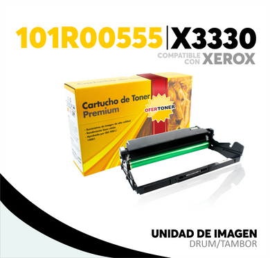 Unidad de Imagen X3330 Compatible con Xerox 101R00555