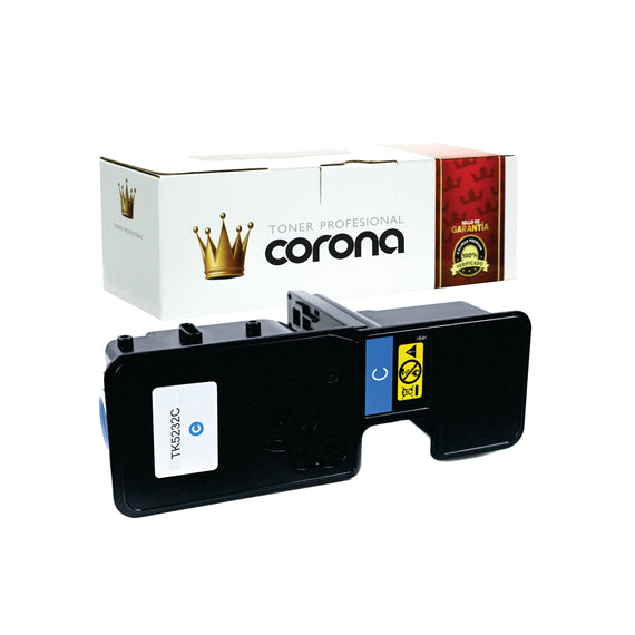 Tóner Corona TK-5232C / 1T02R9CUSV CIAN Compatible con KYOCERA