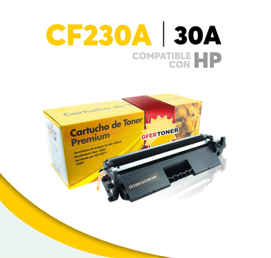 Tóner 30A Compatible con HP CF230A
