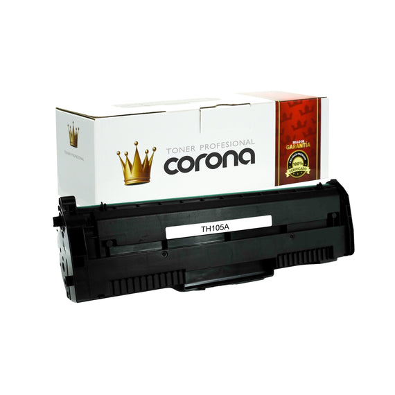 Tóner Corona W1105A / 105A NEGRO  Compatible Con HP