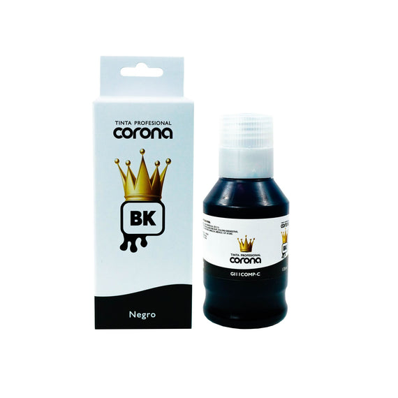 Tinta Corona Compatible Con Canon GI11 Negro 135ml