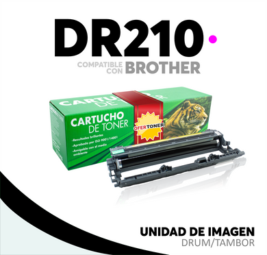 Unidad de Imagen DR210M Compatible con Brother
