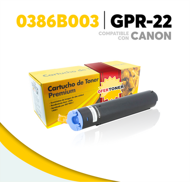 Tóner GPR-22 Compatible con Canon 0386B003