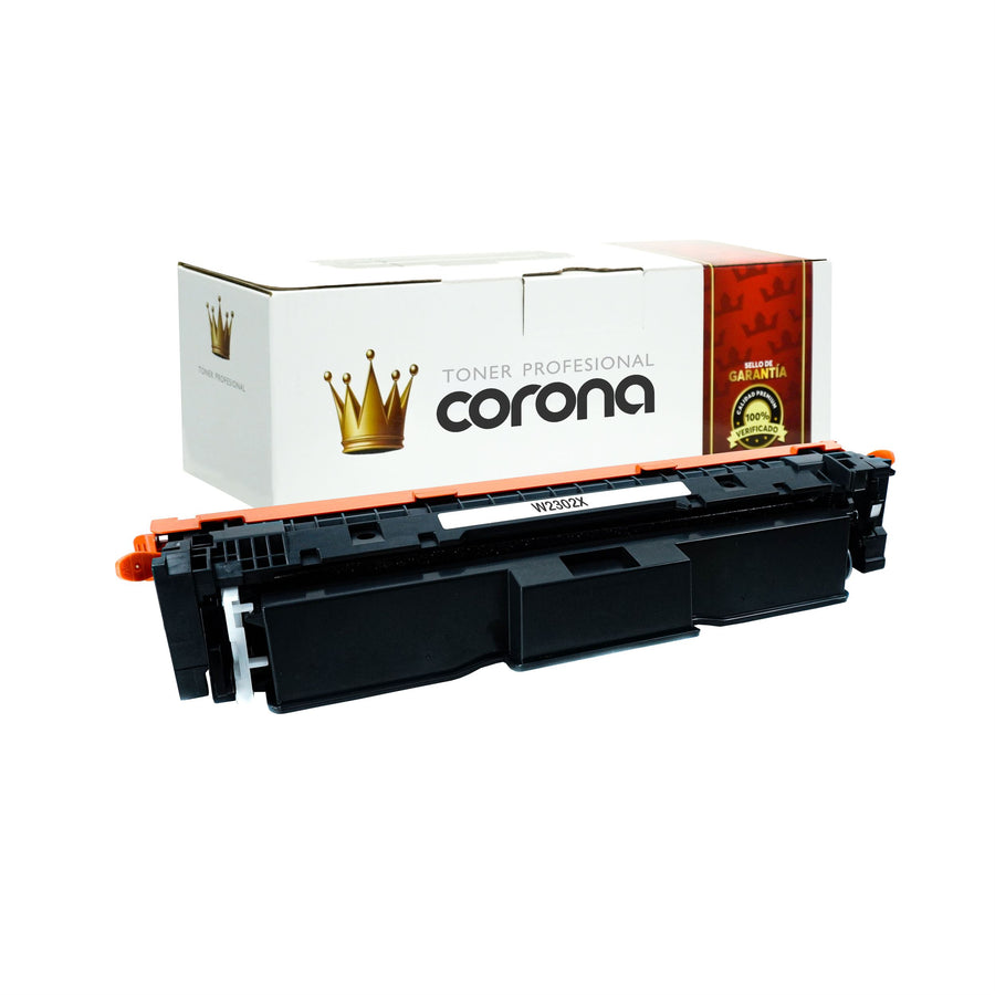 Toner Corona W2302X / 230X AMARILLO CON CHIP Compatible con HP